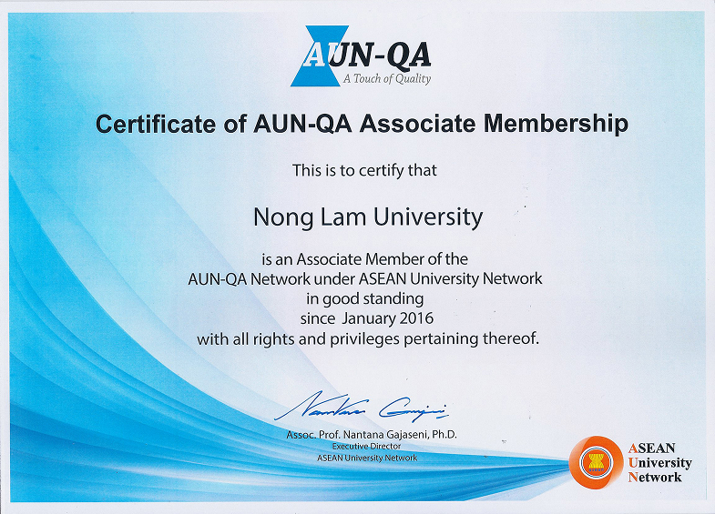 AUN-QA CERTIFICATION