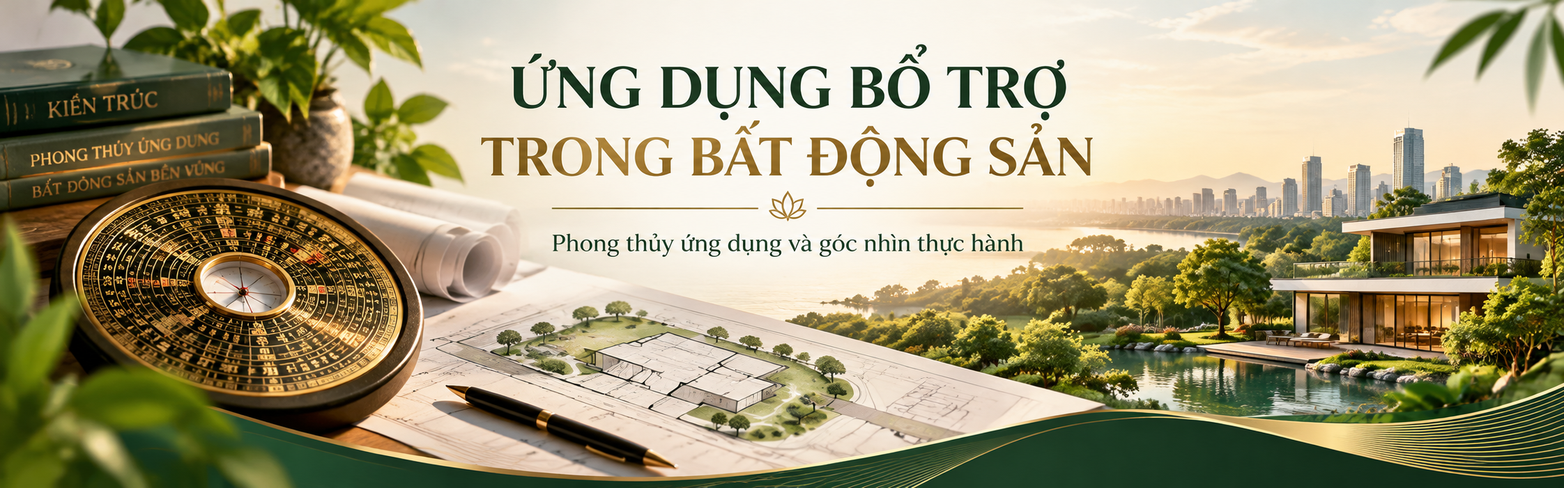 Ứng dụng bổ trợ: phong thủy trong bất động sản